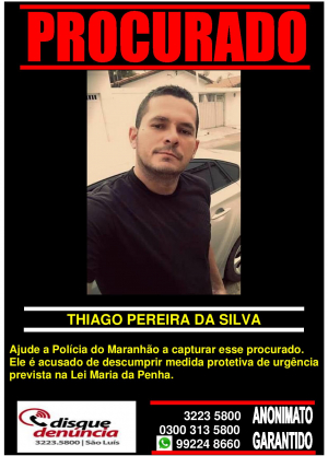 THIAGO PEREIRA DA SILVA - PROCURADO