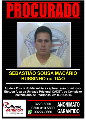 SEBASTIÃO SOUSA - VULGO "TIÃO"