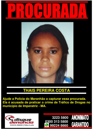 THAIS PEREIRA COSTA - PROCURADA