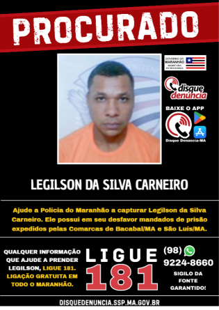 LEGILSON DA SILVA CARNEIRO - PROCURADO
