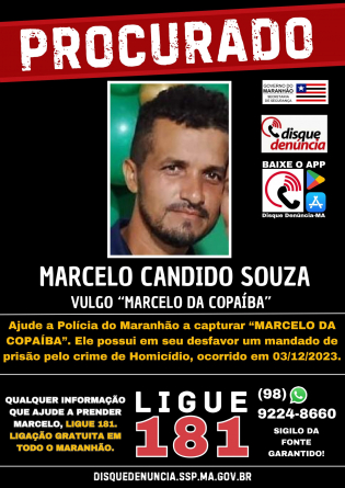 MARCELO DA COPAÍBA - PROCURADO