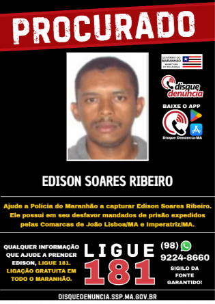 EDISON SOARES RIBEIRO - PROCURADO