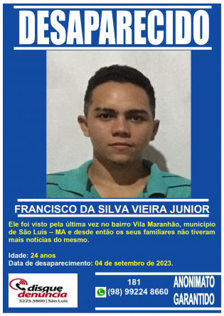 FRANCISCO DA SILVA - DESAPARECIDO