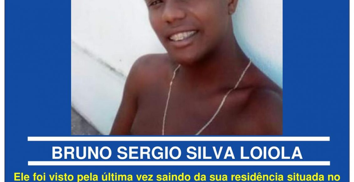 BRUNO SERGIO SILVA LOIOLA – DESAPARECIDO