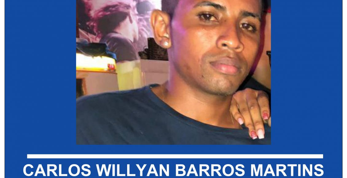 CARLOS WILLYAN BARROS MARTINS – DESAPARECIDO
