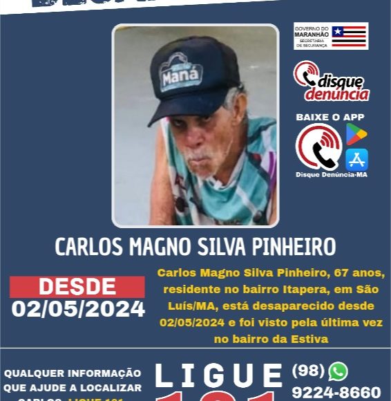 DESAPARECIDO CARLOS MAGNO