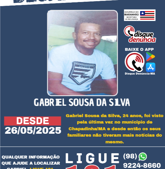 GABRIEL SOUSA DA SILVA – CARTAZ