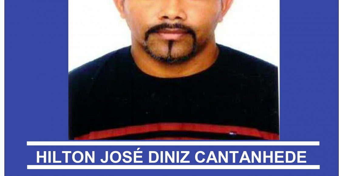 HILTON JOSÉ DINIZ CANTANHEDE – DESAPARECIDO