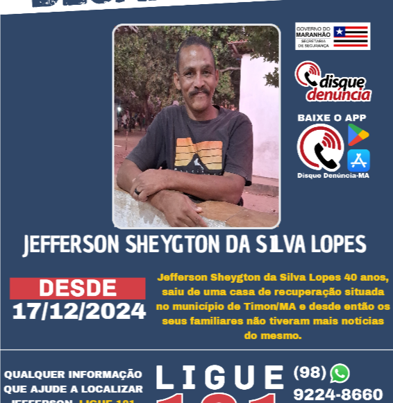 JEFFERSON SHEYGTON DA SILVA LOPES – cartaz