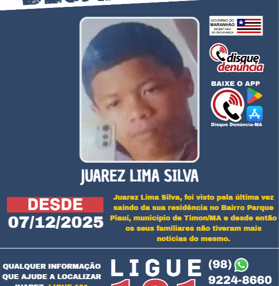 JUAREZ LIMA SILVA – DESAPARECIDO