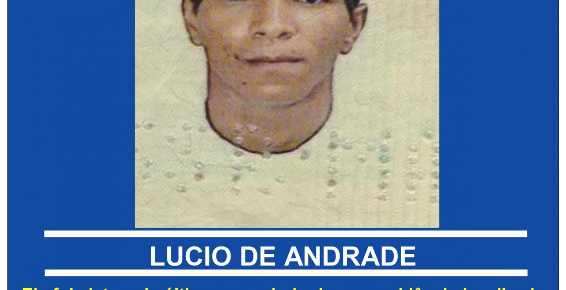 LUCIO DE ANDRADE – DESAPARECIDO