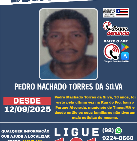 PEDRO MACHADO TORRES DA SILVA – desaparecido