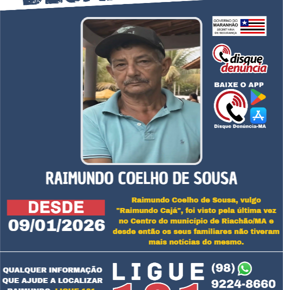 RAIMUNDO COELHO DE SOUSA – DESAPARECIDO