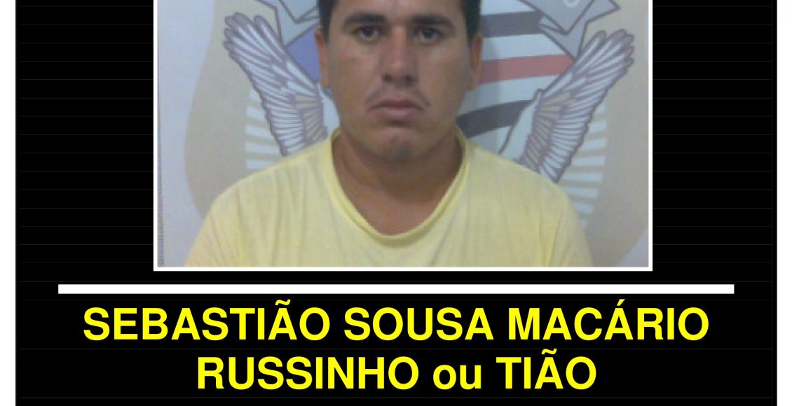 CARTAZ PROCURADO -SEBASTIAO SOUSA – TIÃO