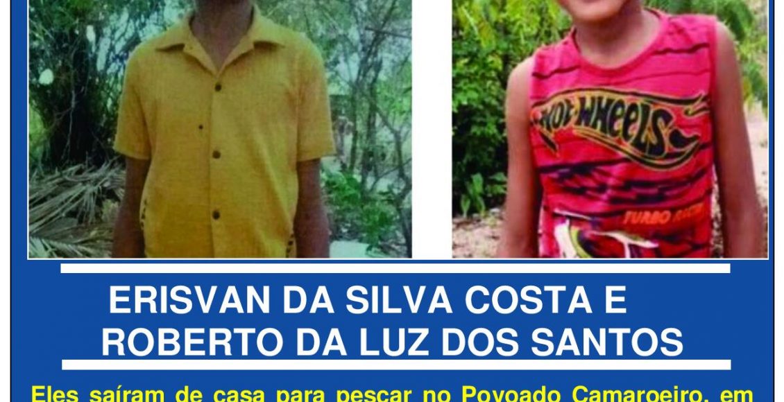 ERISVAN DA SILVA E ROBERTO DA LUZ – DESAPARECIDOS