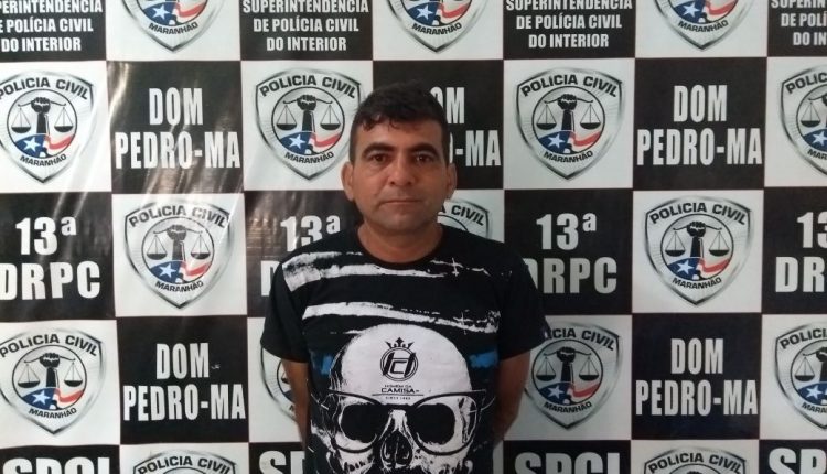 POLÍCIA CIVIL DO MUNICÍPIO DE DOM PEDRO-MA, PRENDE ESTUPRADOR