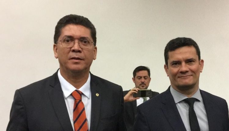 EM BRASÃLIA, JEFFERSON PORTELA DEBATE LEI ANTICRIME COM MINISTRO SERGIO MORO