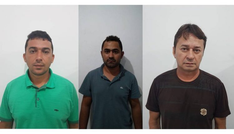 OPERAÃÃO INTERESTADUAL PRENDE TRÃS HOMENS SUSPEITOS DE HOMICÃDIOS EM BARRA DO CORDA