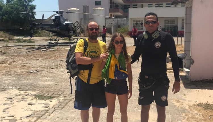 RESGATE DE TURISTA ACIDENTADA NOS LENÃÃIS