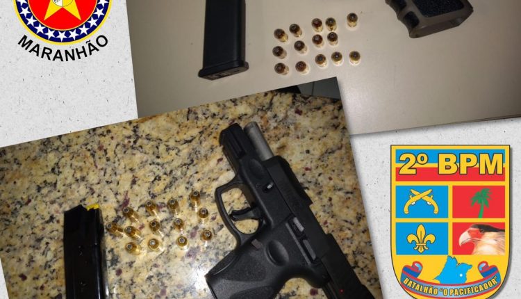 POLÍCIA MILITAR RETIRA DE CIRCULAÇÃO 02 (DUAS) ARMAS DE FOGO EM MENOS DE 24 HORAS EM CAXIAS