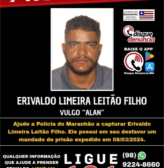 PROCURADO ERIVALDO