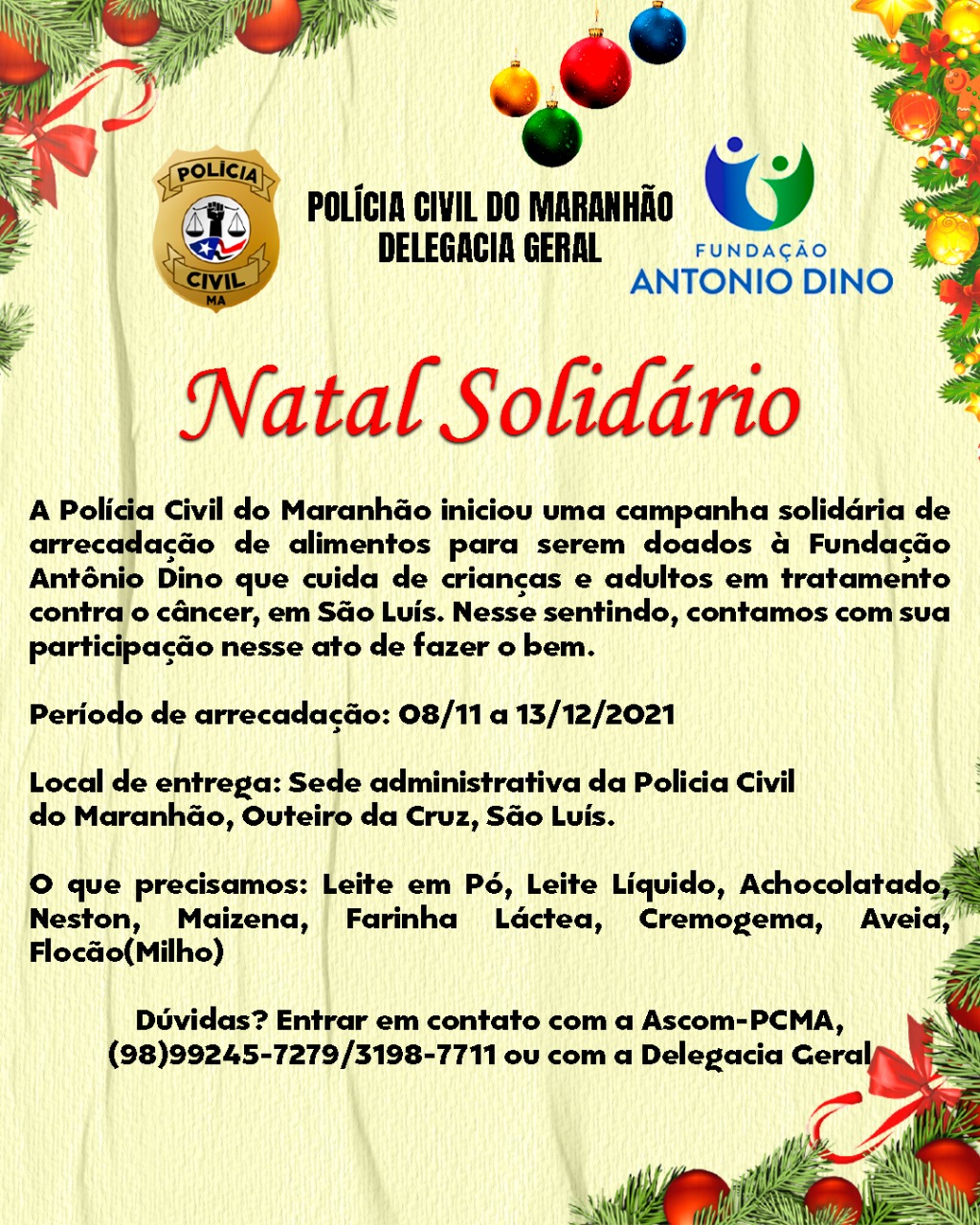 Poá lança Natal Solidário no próximo dia 13 - Prefeitura Municipal de Poá